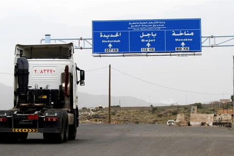 Hodeidah - thành phố cảng có vai trò quan trọng trong việc cung cấp viện trợ của Liên hợp quốc. (Nguồn: Reuters)