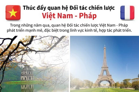 Thúc đẩy quan hệ Đối tác chiến lược Việt Nam-Pháp.