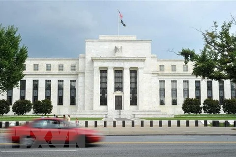 Trụ sở Ngân hàng dự trữ liên bang Mỹ (Fed) tại Washington DC. (Nguồn: AFP/TTXVN)