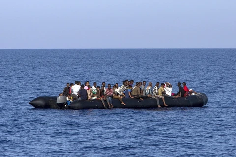 Người di cư châu Phi. (Ảnh: AFP/TTXVN)