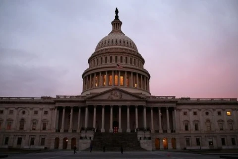Trụ sở Quốc hội Mỹ. (Nguồn: AFP)