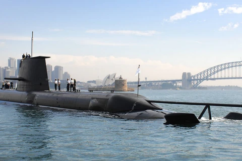Tàu ngầm Australia. (Nguồn: Hải quân Australia)