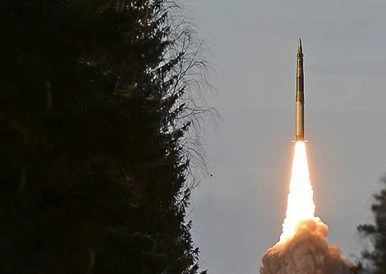 Một vụ phóng tên lửa của Nga. (Nguồn: Bộ Quốc phòng Nga)