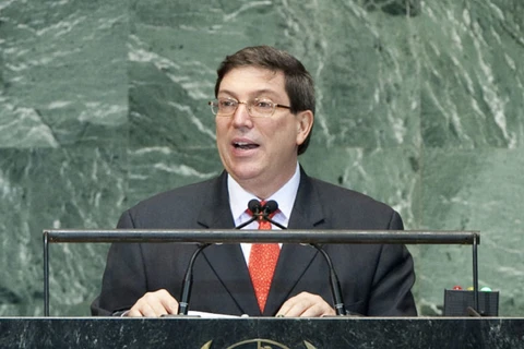 Ngoại trưởng Cuba Bruno Rodriguez. (Nguồn: UN)