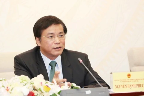 Ông Nguyễn Hạnh Phúc, Ủy viên Ủy ban Thường vụ Quốc hội, Tổng Thư ký Quốc hội - Chủ nhiệm Văn phòng Quốc hội. (Nguồn: TTXVN)