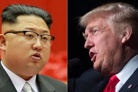 Tổng thống Mỹ Donald Trump và Chủ tịch Triều Tiên Kim Jong-un. (Nguồn: Getty Images)