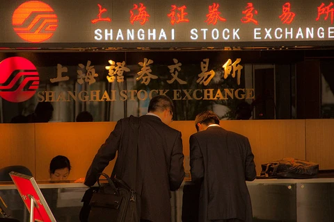 Thị trường chứng khoán Thượng Hải. (Nguồn: Live Trading News)