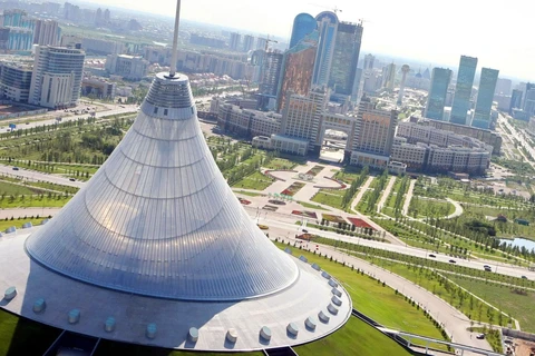 Một góc Astana, nay là Nur-Sultan. (Nguồn: AFP)