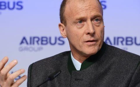CEO của Airbus Tom Enders. (Nguồn: CNBC)