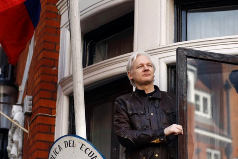 Nhà sáng lập WikiLeaks Julian Assange. (Nguồn: AP)