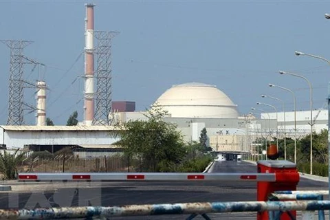 Toàn cảnh nhà máy điện hạt nhân Bushehr của Iran nằm cách thủ đô Tehran 1200km về phía nam. (Nguồn: AFP/ TTXVN)