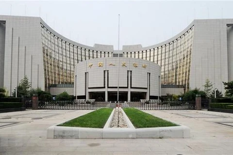 Trụ sở PBOC tại thủ đô Bắc Kinh của Trung Quốc. (Ảnh: AFP/TTXVN)
