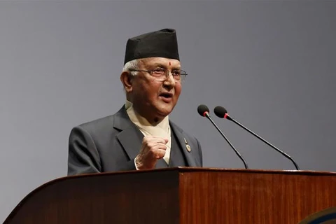 Thủ tướng nước Cộng hòa Dân chủ Liên bang Nepal K P Sharma Oli. (Nguồn: Reuters)