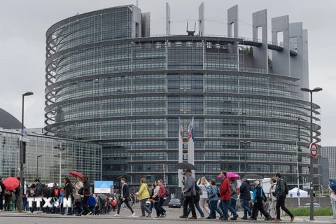 Trụ sở Nghị viện châu Âu ở Strasbourg, Pháp ngày 19/5/2019. (Ảnh: AFP/TTXVN)
