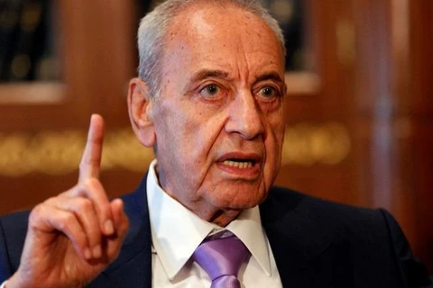 Chủ tịch Quốc hội Liban Nabih Berri. (Nguồn: AP)