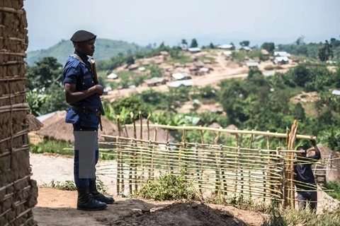 Cảnh sát Congo. (Nguồn: AFP/TTXVN)