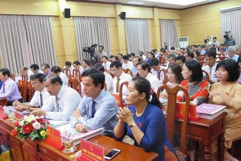 Đại biểu tham dự kỳ họp Hội đồng Nhân dân tỉnh Quảng Ngãi. (Nguồn: dbnd.quangngai.gov.vn)