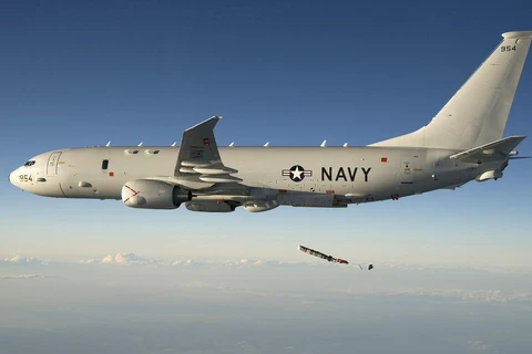 Máy bay tuần tra chống ngầm P-8 Poseidon của Hải quân Mỹ. (Nguồn: The National Interest)