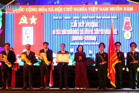 Phó Chủ tịch nước dự kỷ niệm 60 năm cuộc khởi nghĩa Trà Bồng 