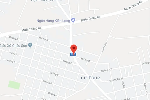 Nơi xảy ra vụ việc. (Nguồn: Google Maps)