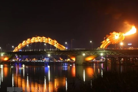 Cầu Thuận Phước ở Đà Nẵng. (Ảnh: Trần Lê Lâm/TTXVN)