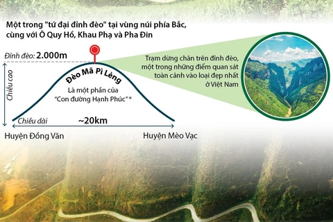 Đèo Mã Pì Lèng - Đệ nhất hùng quan ở tỉnh Hà Giang.