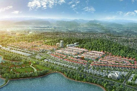 Phối cảnh dự án Tiểu khu đô thị số 17, Khu đô thị mới Lào Cai-Cam Đường. (Nguồn: Báo Lào Cai)