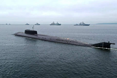 Tàu ngầm hạt nhân Omsk. (Nguồn: Goodfon)