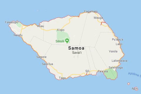 Đảo quốc Samoa. (Nguồn: Google Maps)