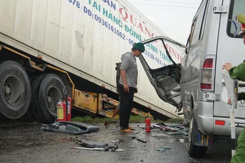 Vụ xe chở sư thầy gặp tai nạn ở Quảng Ngãi: Thêm một nạn nhân tử vong