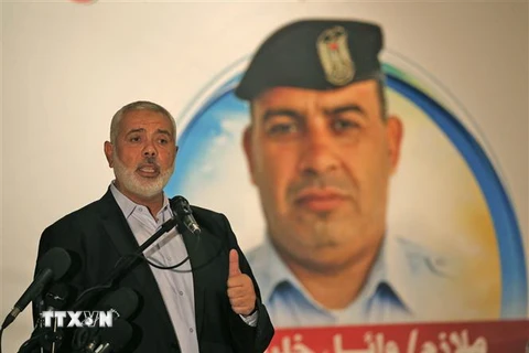 Lãnh đạo phong trào Hamas tại Dải Gaza, Ismail Haniyeh. (Ảnh: AFP/TTXVN)