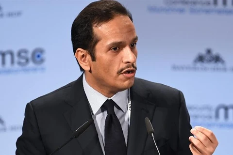 Ngoại trưởng Qatar Mohammed bin Abdulrahman al-Thani. (Nguồn: Reuters)