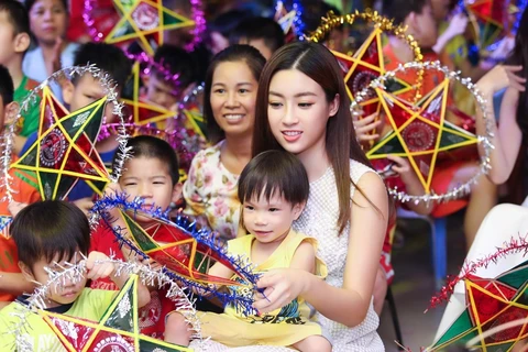 Hoa hậu Đỗ Mỹ Linh. (Nguồn: Vietnam+)