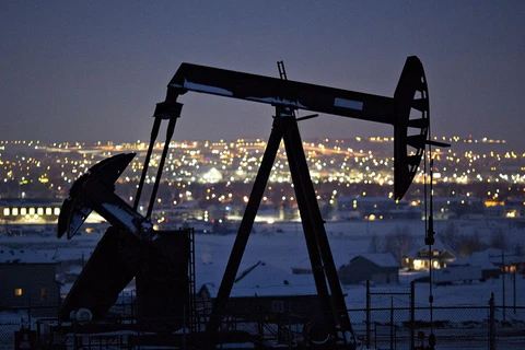 Giá dầu thế giới tăng lên mức cao nhất trong ba tháng qua. (Ảnh minh họa. Nguồn: Bloomberg)