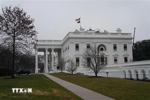Nhà Trắng tại Washington D.C., Mỹ. (Ảnh: THX/TTXVN)