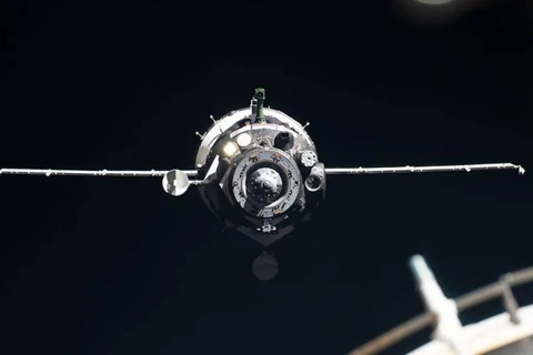 Tàu vũ trụ Soyuz MS-13. (Nguồn: CNN)