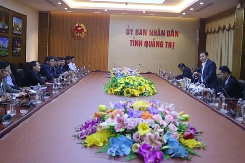 Buổi công bố Kết luận thanh tra của Thanh tra Chính phủ tại Quảng Trị. (Nguồn: Quangtri.gov.vn)