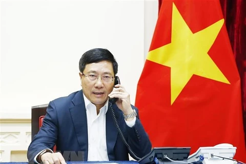 Phó Thủ tướng, Bộ trưởng Ngoại giao Phạm Bình Minh. (Nguồn: TTXVN)