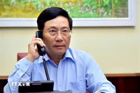 Phó Thủ tướng, Bộ trưởng Bộ Ngoại giao Phạm Bình Minh. (Nguồn: TTXVN)