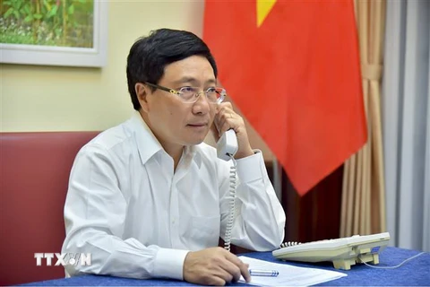 Phó Thủ tướng, Bộ trưởng Ngoại giao Phạm Bình Minh. (Nguồn: TTXVN)