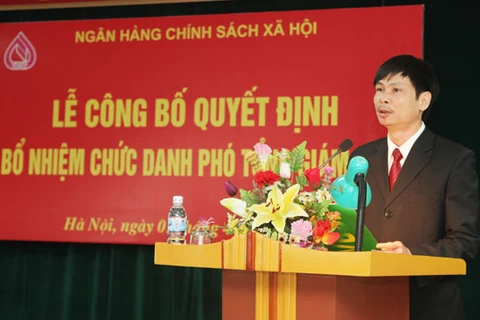 Ông Nguyễn Mạnh Tú. (Nguồn: Ngân hàng Chính sách xã hội)