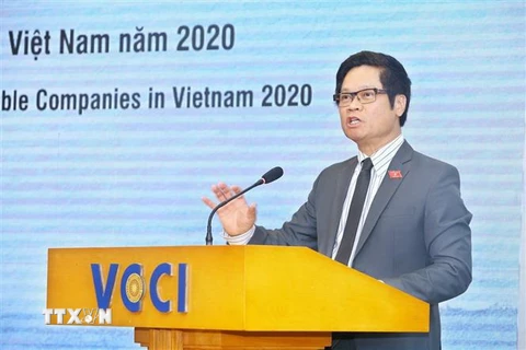 Chủ tịch VCCI Vũ Tiến Lộc. (Nguồn: TTXVN)