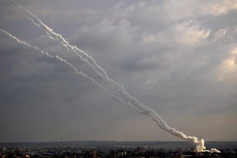 Hamas được cho là đã bắn 3 rocket vào miền Nam Israel. (Nguồn: AP)