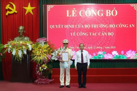 Thượng tá Nguyễn Thanh Tuấn làm Giám đốc Công an tỉnh Thừa Thiên-Huế