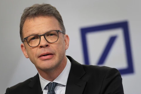 Tổng giám đốc điều hành của ngân hàng Deutsche Bank của Đức Christian Sewing. (Nguồn: AFP)