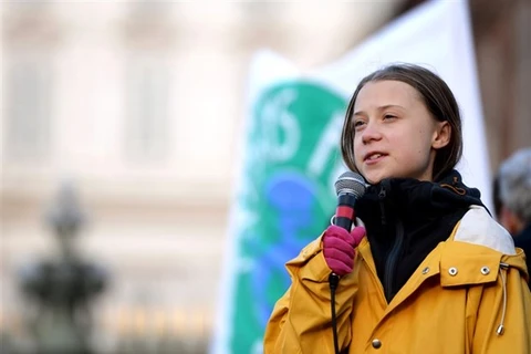 'Nữ chiến binh' Thụy Điển Greta Thunberg. (Ảnh: NBC)