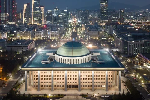 Khu tổ hợp tòa nhà Quốc hội Hàn Quốc. (Nguồn: AFP)