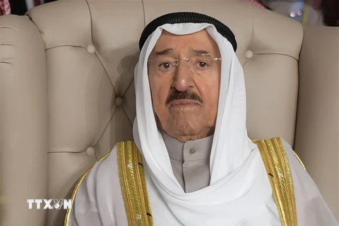 Quốc vương Kuwait Sheikh Sabah al-Ahmad al-Jaber al-Sabah tại Hội nghị Lien đoàn Arab lần thứ 30 diễn ra tại Tunis, Tunisia ngày 31/3/2019. (Ảnh: AFP/TTXVN)