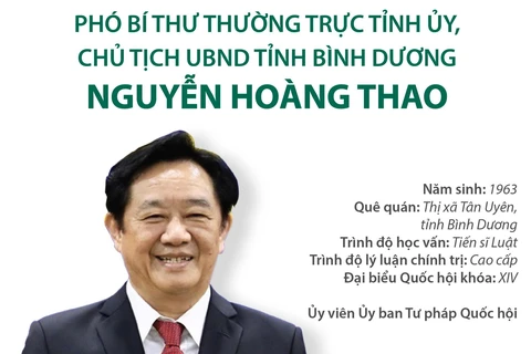Phó Bí thư Thường trực, Chủ tịch tỉnh Bình Dương Nguyễn Hoàng Thao.