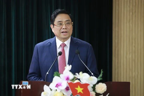 Ông Phạm Minh Chính - Ủy viên Bộ Chính trị, Bí thư Trung ương Đảng, Trưởng Ban Tổ chức Trung ương.(Nguồn: TTXVN)